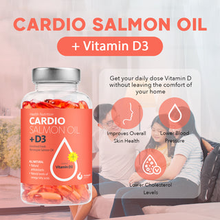 Cardio Salmon Oil + Vitamin D3